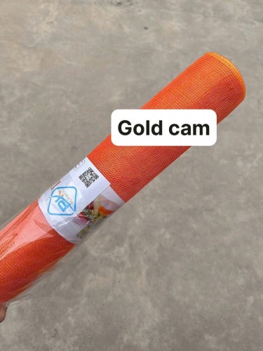 Lưới Thô Sợi Cứng Mầu Gold Cam