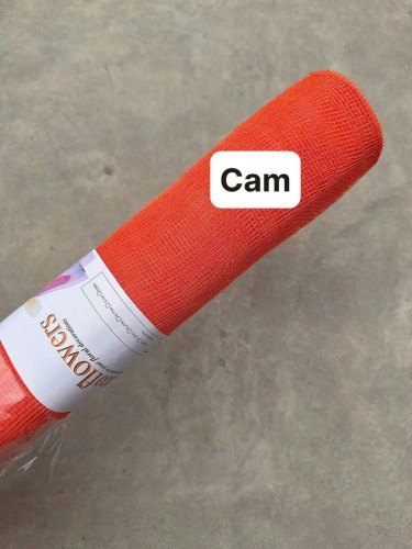 Lưới Thô Sợi Cứng Mầu Cam