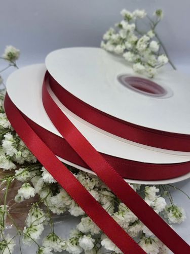 Ruy Băng Lụa 1 Cm Mầu Đỏ, 91m