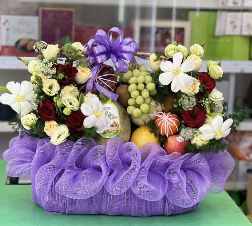 Lưới Kim Tuyến Tím Nhạt