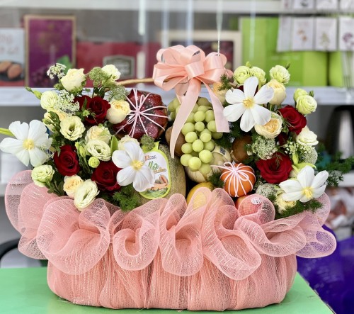 Lưới Kim Tuyến Vàng Hồng