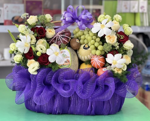 Lưới Kim Tuyến Tím Đậm