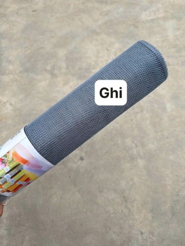 Lưới Thô Sợi Cứng Mầu Ghi