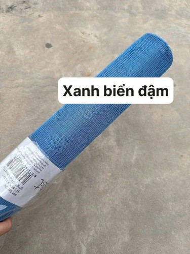 Lưới Thô Sợi Cứng Mầu Xanh Biển Đậm