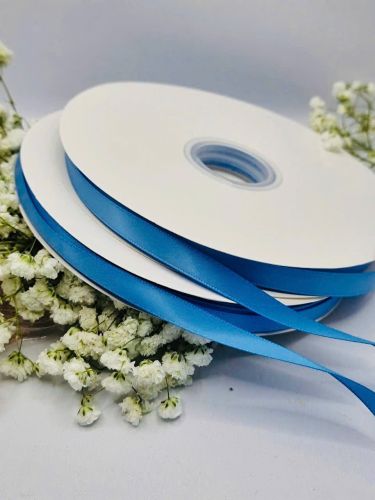 Ruy Băng Lụa 1 Cm Mầu Xanh Dương, 91m