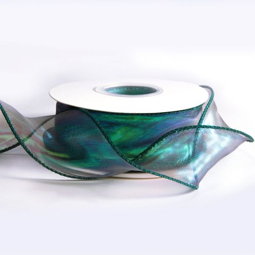 Ruy Băng Đuôi Cá Mầu Xanh Phản Quang, Dài 50m