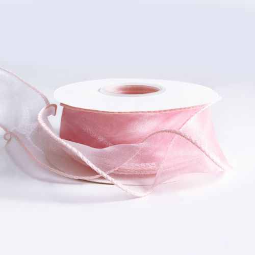 Ruy Băng Đuôi Cá Mầu Hồng Nhạt Dài 50m