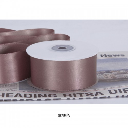 Ruy Băng Lụa Latte, R25mm-D100m