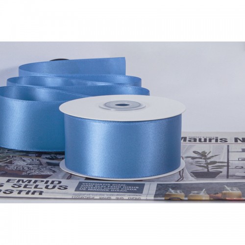 Ruy Băng Lụa Xanh Dương R25mm-D100m