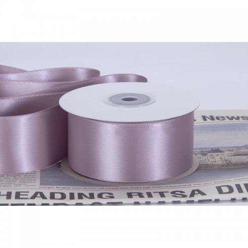 Ruy Băng Lụa Tím Xám Khói R25mm-D100m