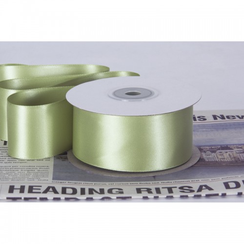 Ruy Băng Lụa Cỏ Xanh R25mm-D100m