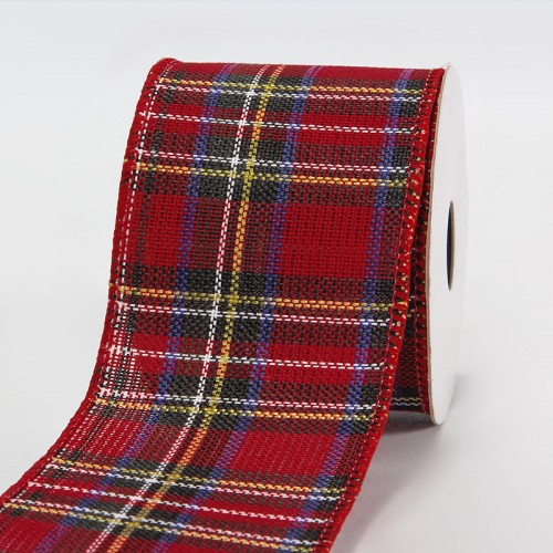 Ruy Băng Noel Kẻ Vàng-Xanh-Đỏ, R63mm- D9m 