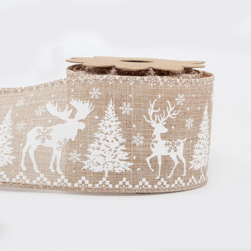 Ruy Băng Noel Nai Trắng, R63mm- D4,5m 